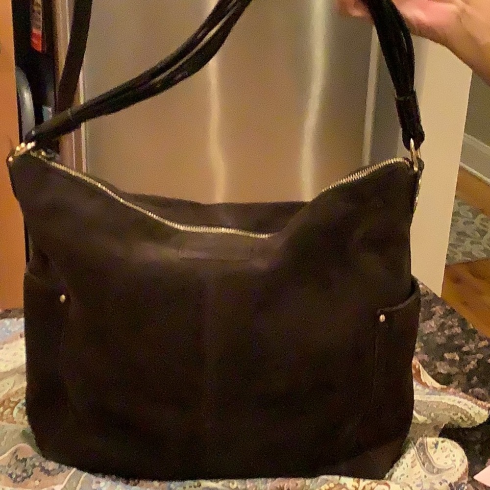 Kate Spade Large Suede Hobo